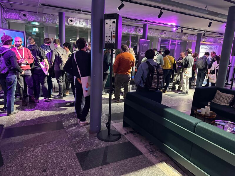 Tech Talent Night Ausstellung